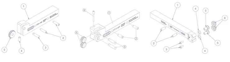 転造ローレット部品図sample