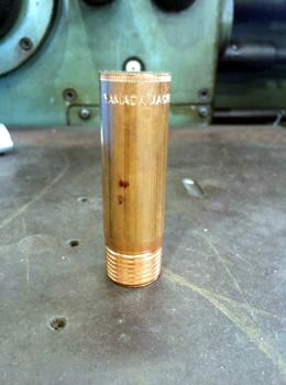 QUICK 旋盤用マーキングツール 加工サンプル3