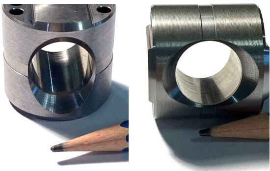 ハイトルクホルダによる常識外の重切削加工　ワーク