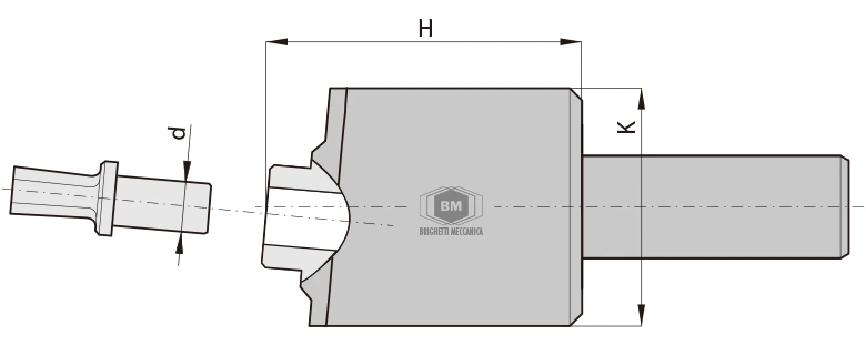 BR-G12シリーズのブローチヘッド