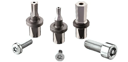 いたすら防止ねじ用特殊ブローチ