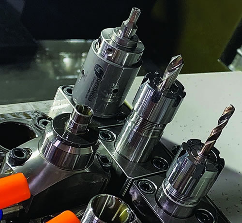 PCMの2160シリーズホルダに取り付けた状態