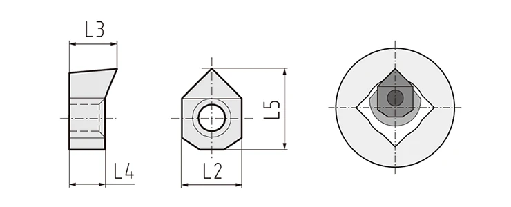 四角穴用インサート