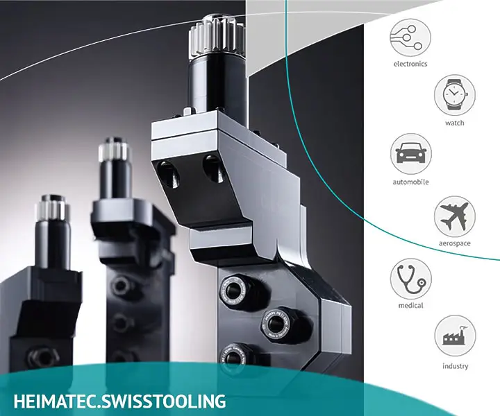 ハイマテック スイス型自動盤用ミーリングホルダ画像